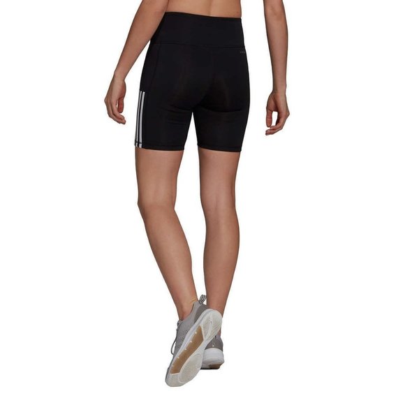 NWT Adidas Ladies' Bike Shorts, High Rise, Black, Light Compression M (last one) - Picture 3 of 5